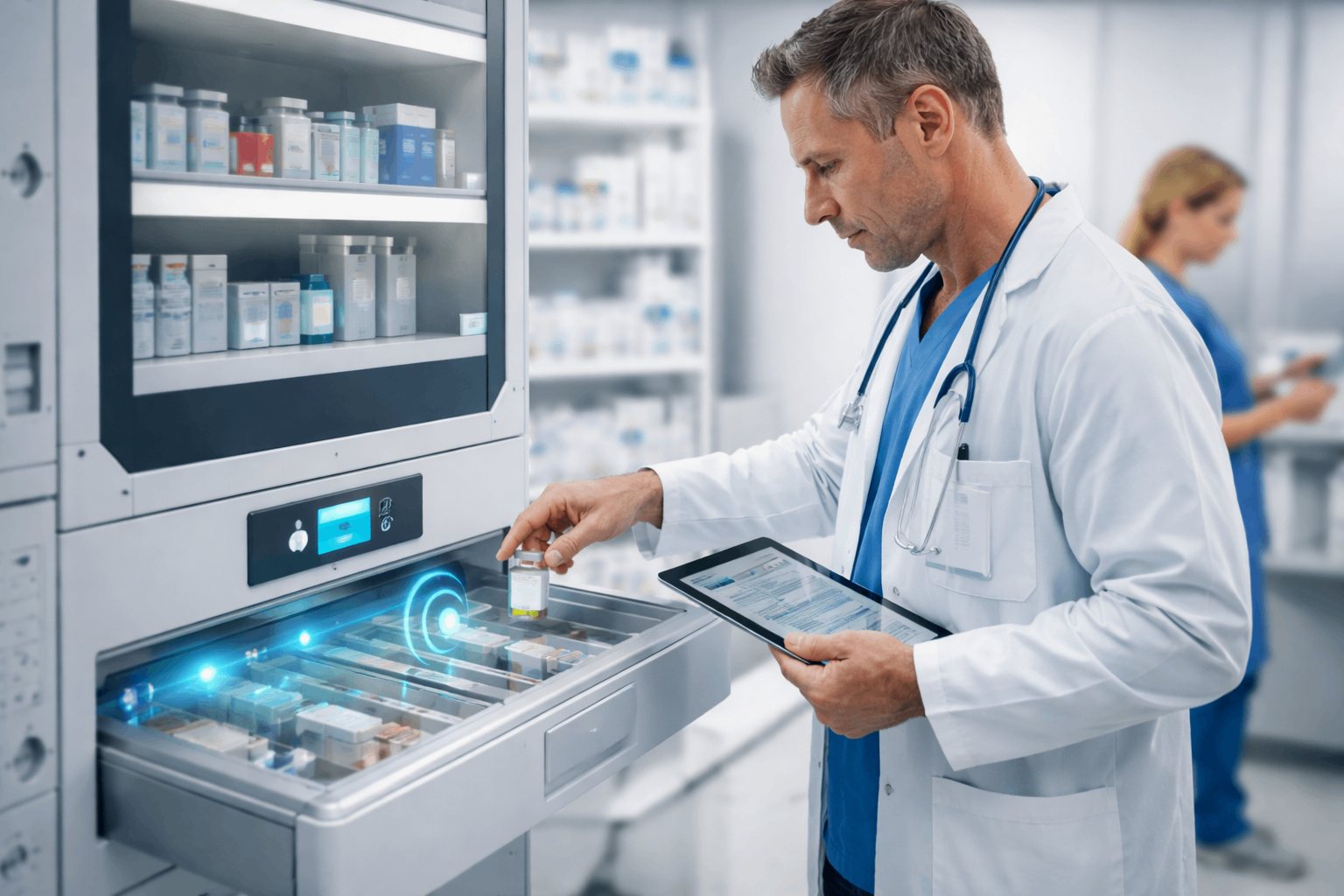 Aplikasi Pembaca RFID Tertanam pada Perangkat Medis